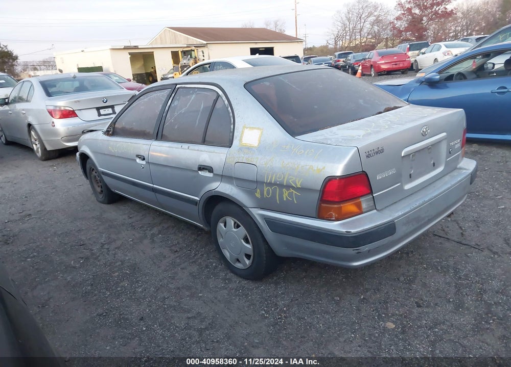1995 TOYOTA TERCEL DX VIN: JT2EL56E5S0017997