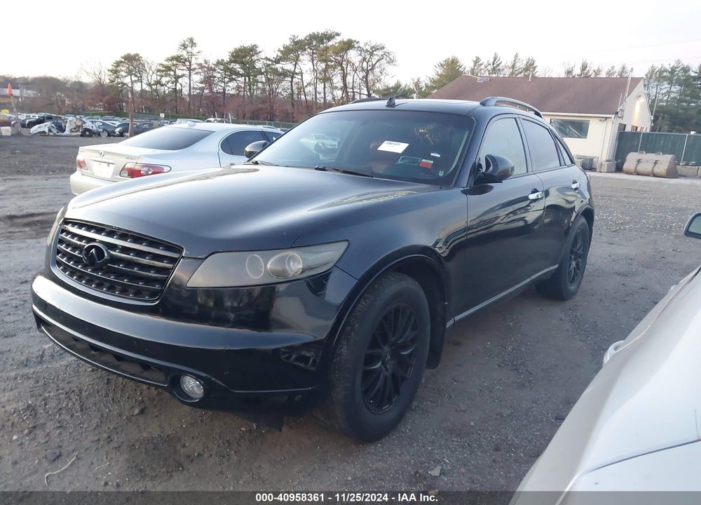 2003 INFINITI FX35 VIN: JNRAS08U43X100359