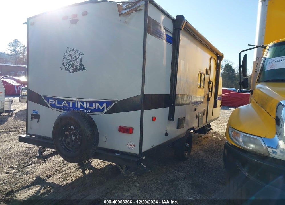 2022 SALEM TRAVEL TRAILER VIN: 5ZT2SMFC9NG073411