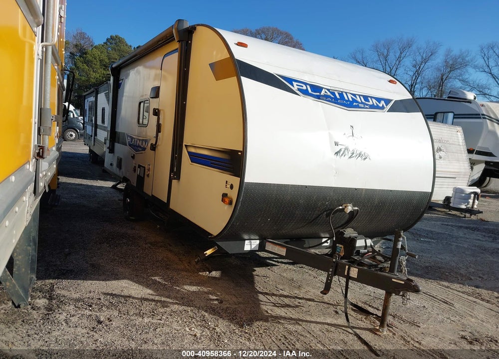 2022 SALEM TRAVEL TRAILER VIN: 5ZT2SMFC9NG073411