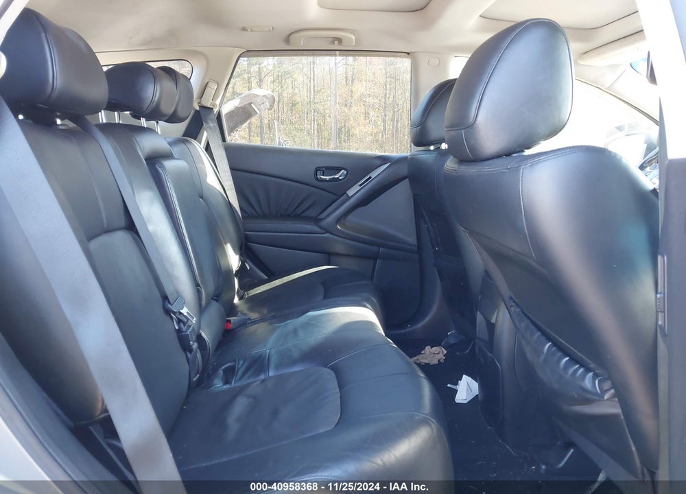 2009 NISSAN MURANO SL VIN: JN8AZ18W19W122292