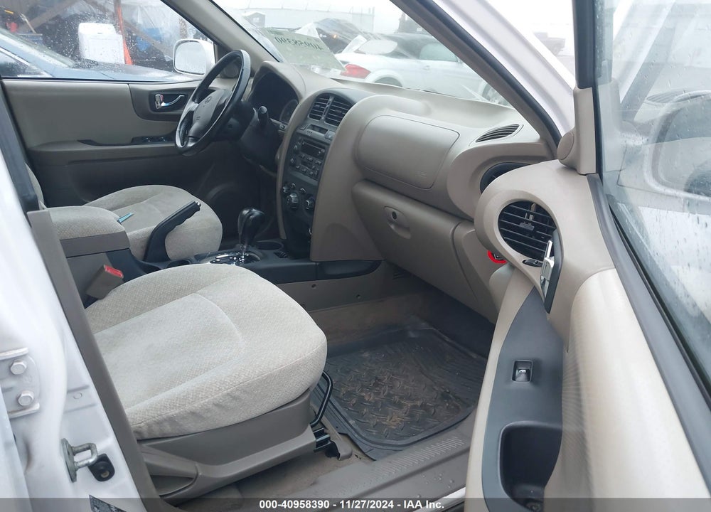 2005 HYUNDAI SANTA FE GLS VIN: KM8SC73D55U880860