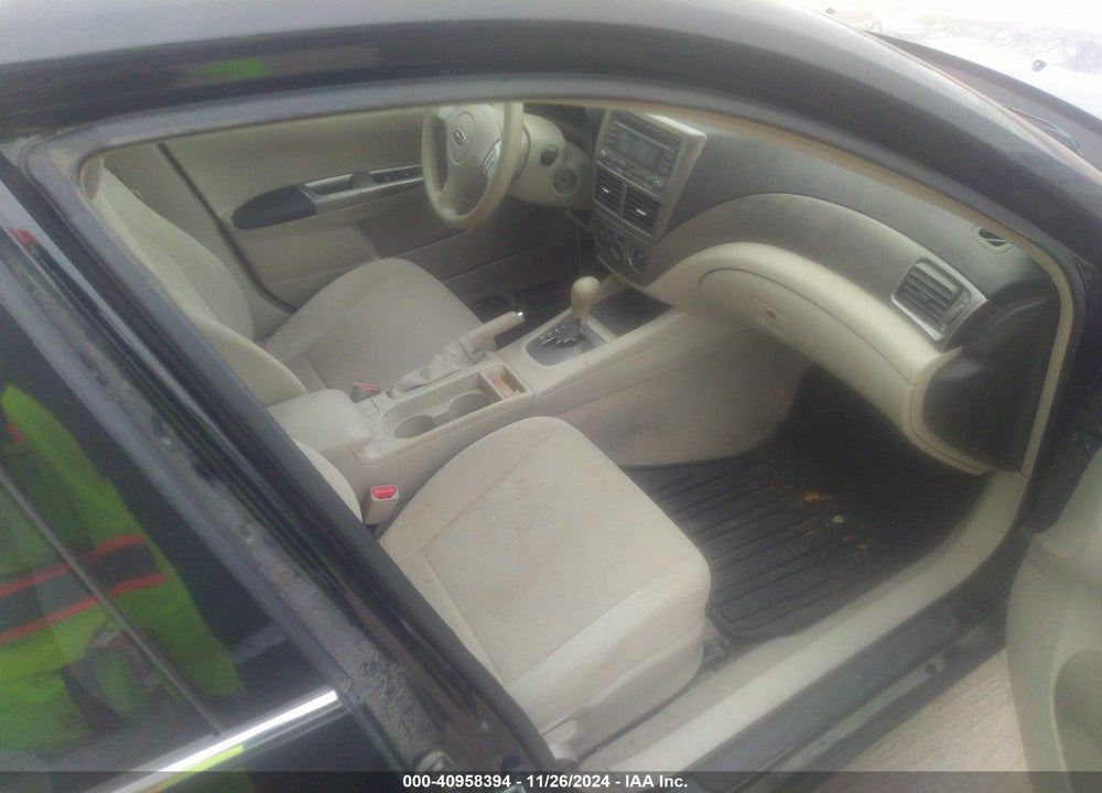 2008 SUBARU IMPREZA 2.5I VIN: JF1GE61628H523688