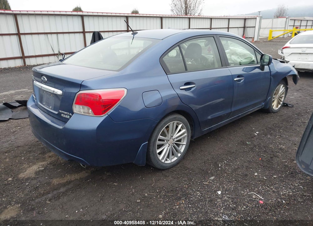 2013 SUBARU IMPREZA 2.0I LIMITED VIN: JF1GJAG60DH031256