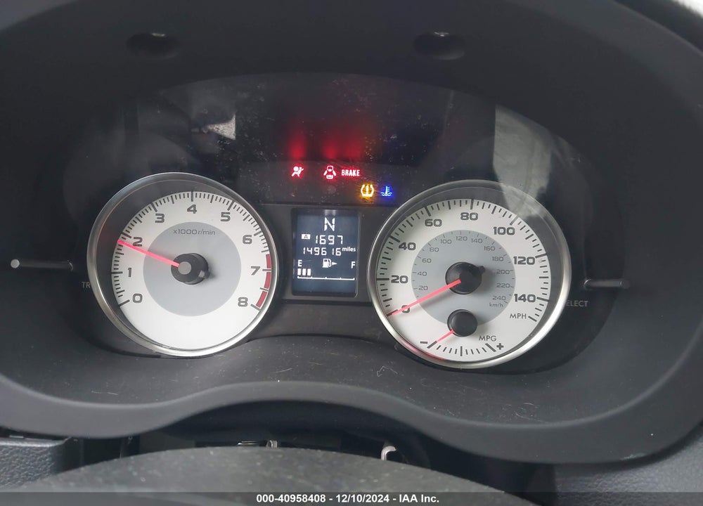 2013 SUBARU IMPREZA 2.0I LIMITED VIN: JF1GJAG60DH031256