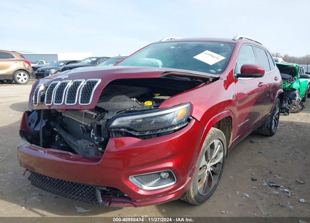 2019 JEEP CHEROKEE OVERLAND 4X4 VIN: 1C4PJMJX8KD257997
