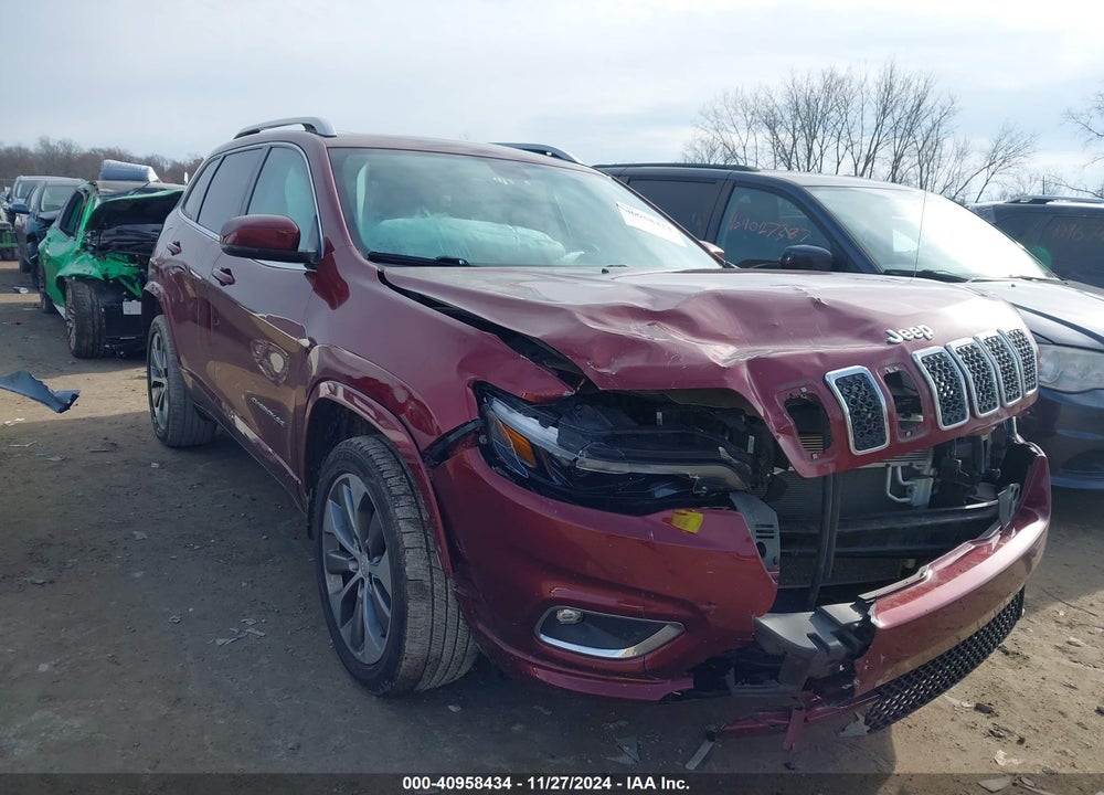 2019 JEEP CHEROKEE OVERLAND 4X4 VIN: 1C4PJMJX8KD257997