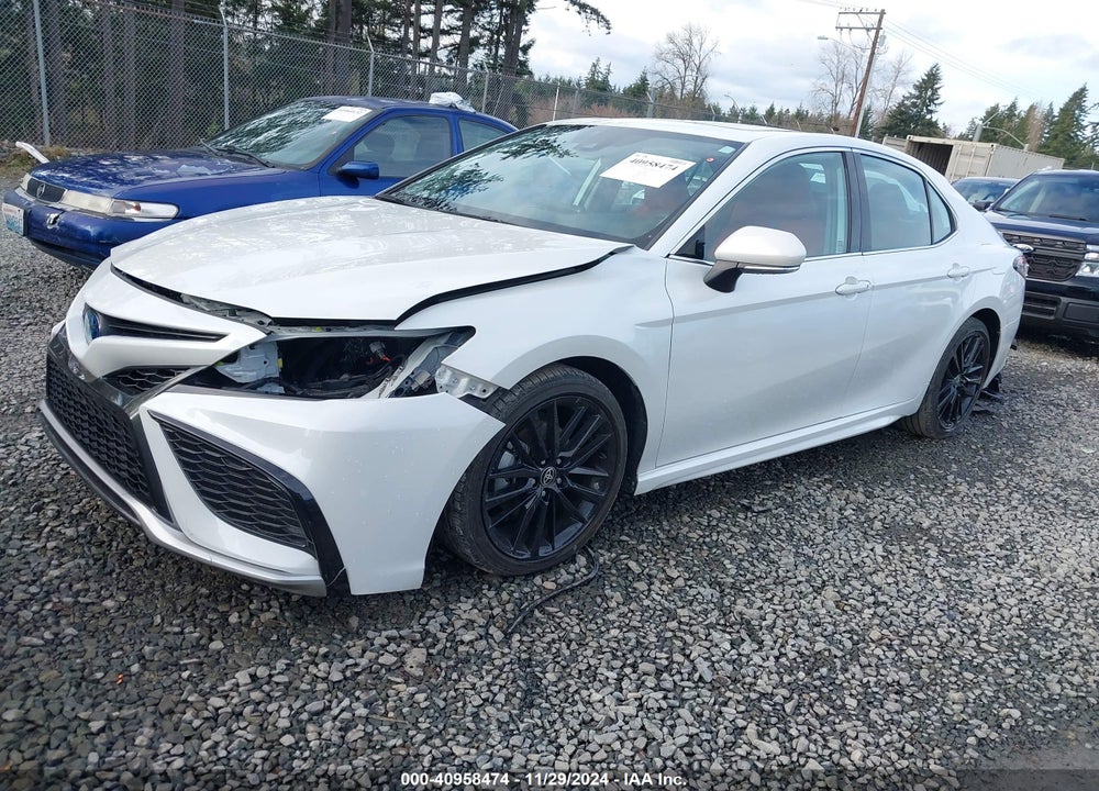 2022 TOYO CAMRY HYBRID XSE W/C VIN: 4T1K31AK2NU572334