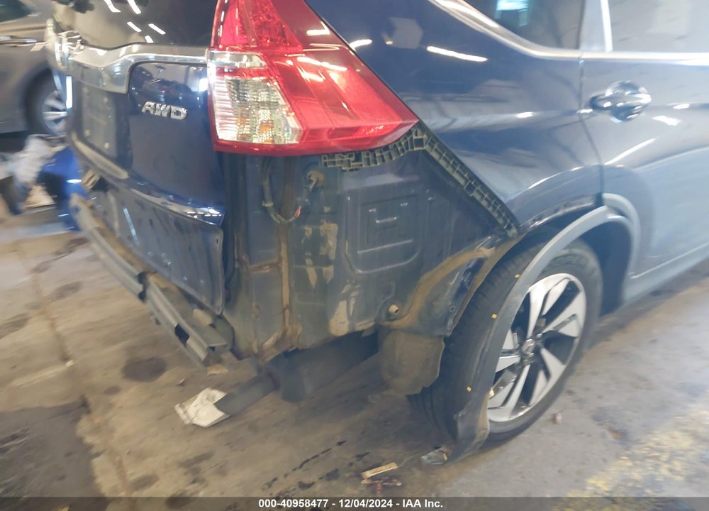 2016 HONDA CR-V TOURING VIN: 5J6RM4H90GL040409