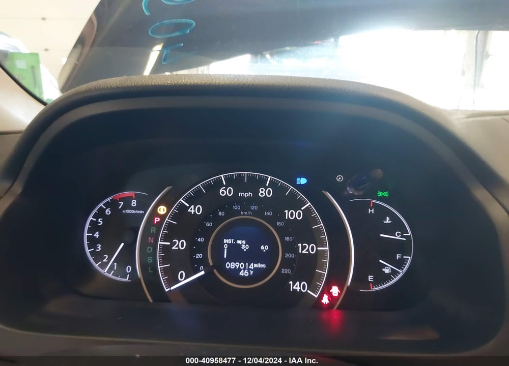 2016 HONDA CR-V TOURING VIN: 5J6RM4H90GL040409