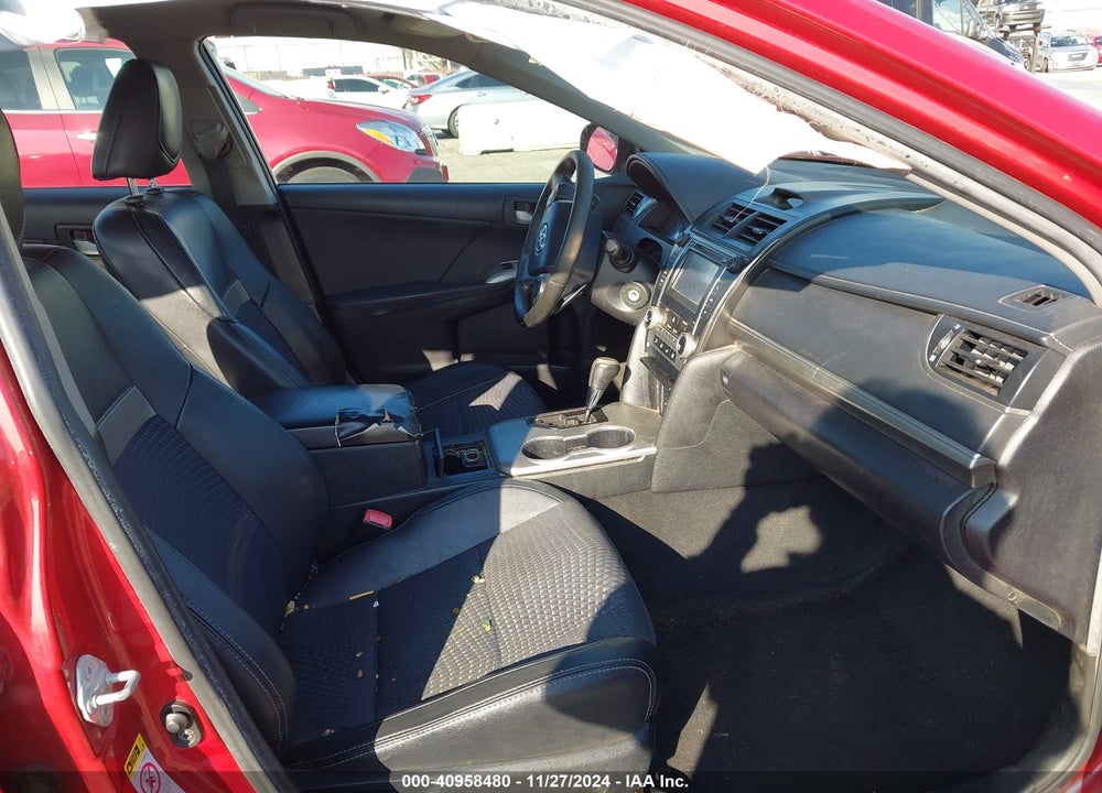 2012 TOYOTA CAMRY SE VIN: 4T1BF1FK9CU584395
