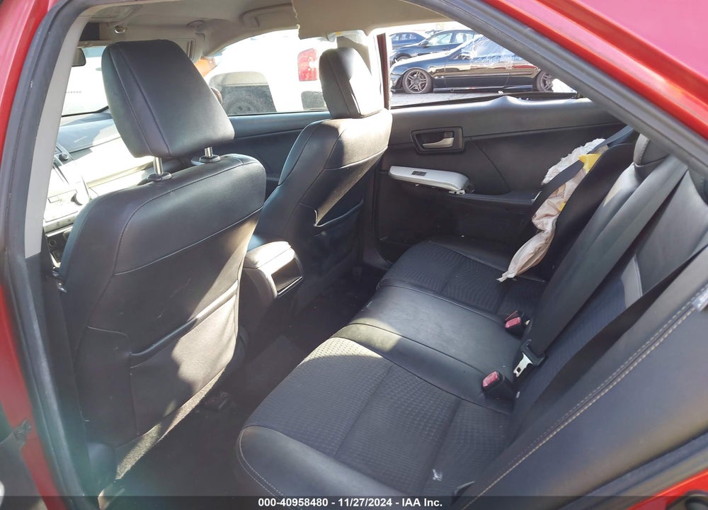 2012 TOYOTA CAMRY SE VIN: 4T1BF1FK9CU584395
