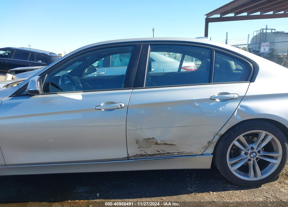 2016 BMW 320I VIN: WBA8E1G58GNT36209