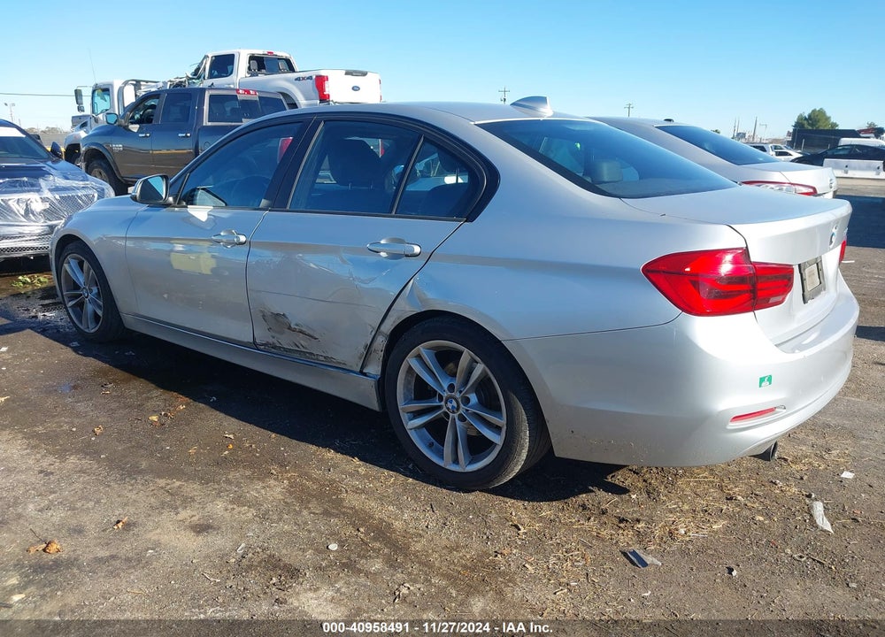 2016 BMW 320I VIN: WBA8E1G58GNT36209