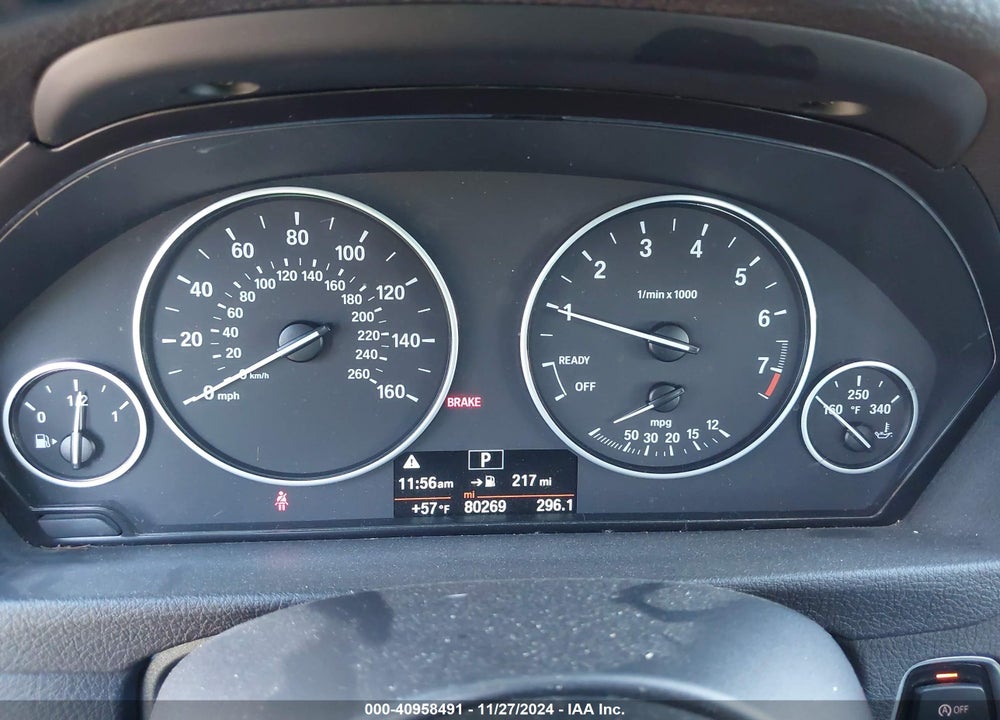 2016 BMW 320I VIN: WBA8E1G58GNT36209