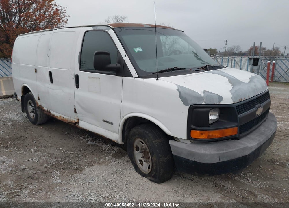2005 CHEVROLET EXPRESS VIN: 1GCGG25VX51244055