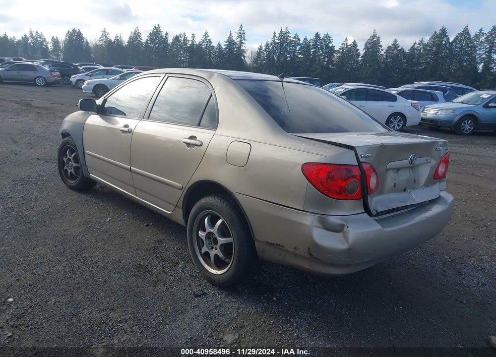 2006 TOYOTA COROLLA LE VIN: 2T1BR32E86C585062