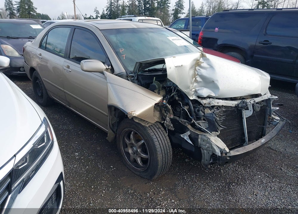 2006 TOYOTA COROLLA LE VIN: 2T1BR32E86C585062