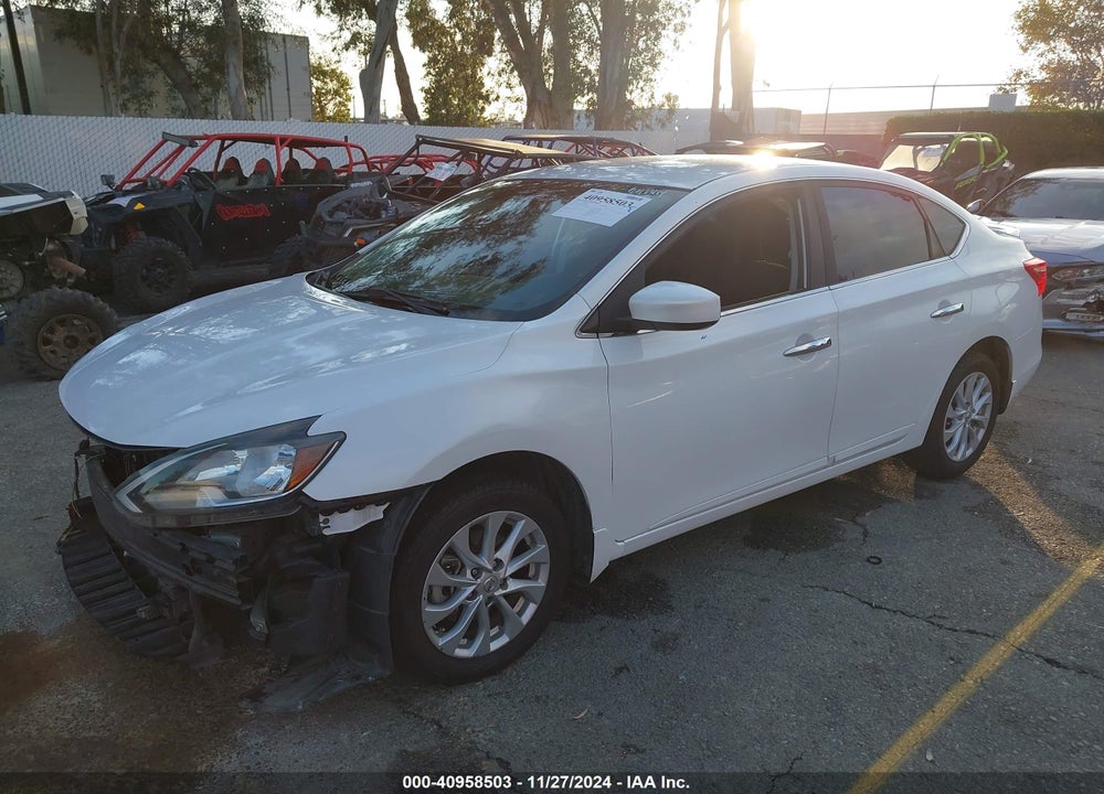 2019 NISSAN SENTRA SV VIN: 3N1AB7APXKY226223