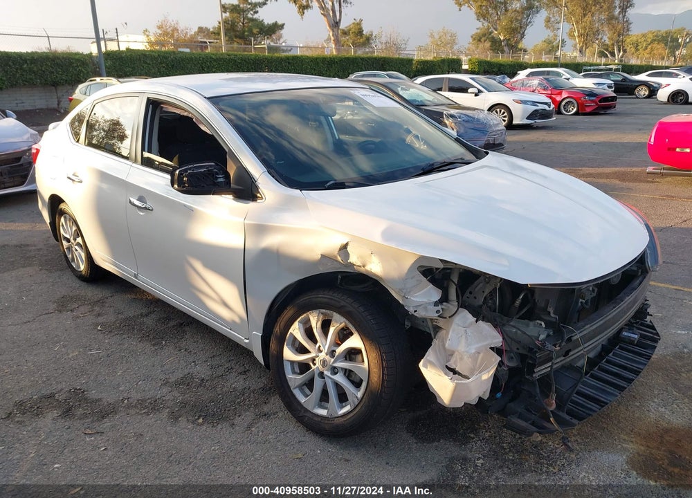 2019 NISSAN SENTRA SV VIN: 3N1AB7APXKY226223