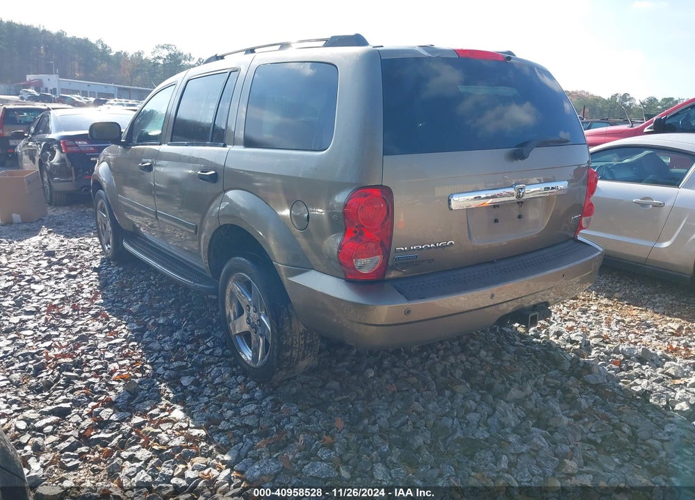 2007 DODGE DURANGO LIMITED VIN: 1D8HD58207F567070