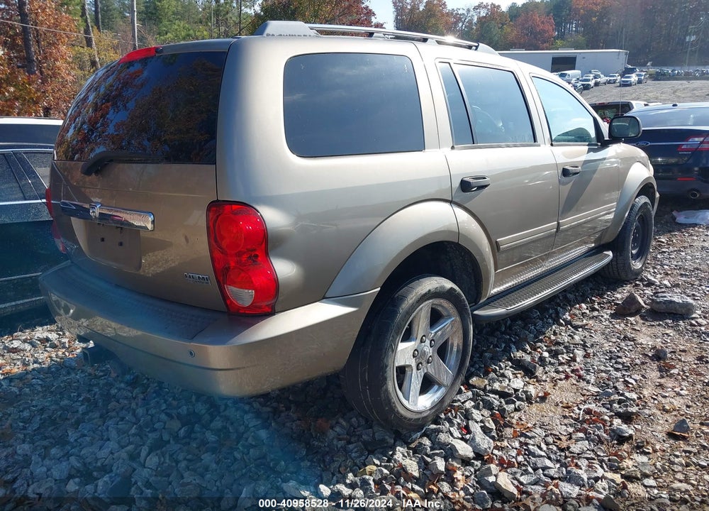 2007 DODGE DURANGO LIMITED VIN: 1D8HD58207F567070