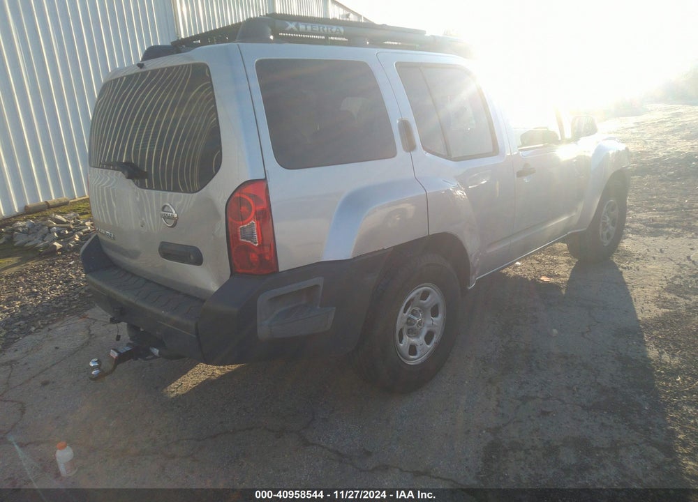 2008 NISSAN XTERRA X VIN: 5N1AN08U98C542197