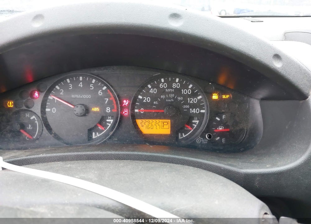 2008 NISSAN XTERRA X VIN: 5N1AN08U98C542197
