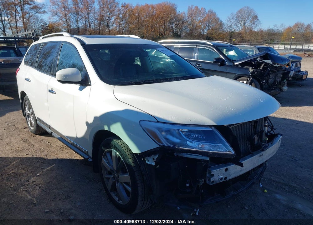 2016 NISSAN PATHFINDER PLATINUM VIN: 5N1AR2MM4GC639554