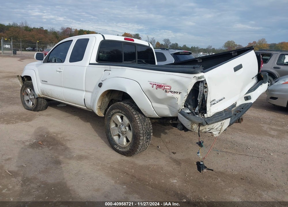 2008 TOYOTA TACOMA ACCESS CAB VIN: 5TEUU42N58Z523564