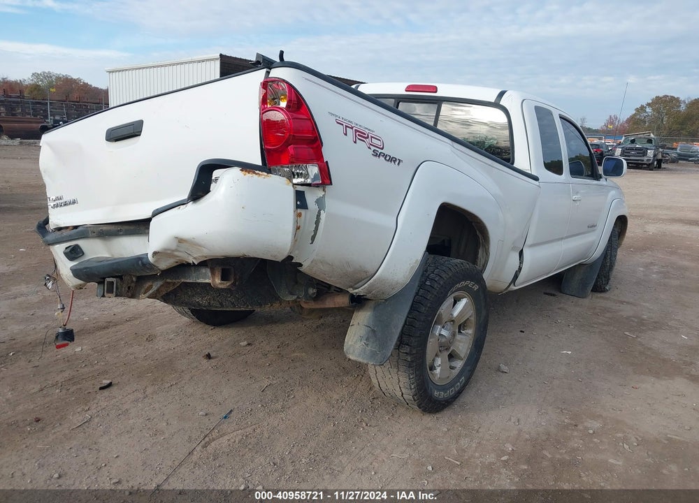 2008 TOYOTA TACOMA ACCESS CAB VIN: 5TEUU42N58Z523564