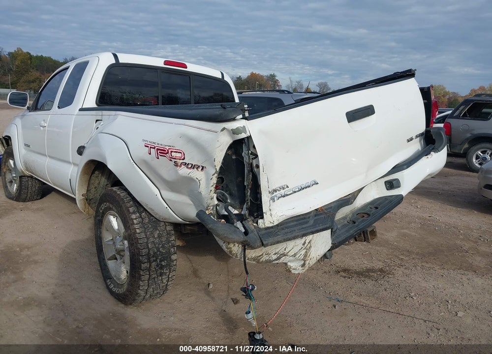2008 TOYOTA TACOMA ACCESS CAB VIN: 5TEUU42N58Z523564
