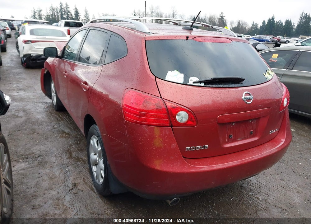 2008 NISSAN ROGUE VIN: JN8AS58V78W142757