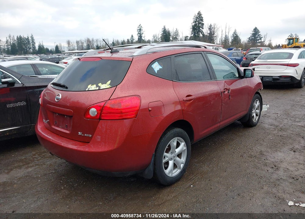 2008 NISSAN ROGUE VIN: JN8AS58V78W142757