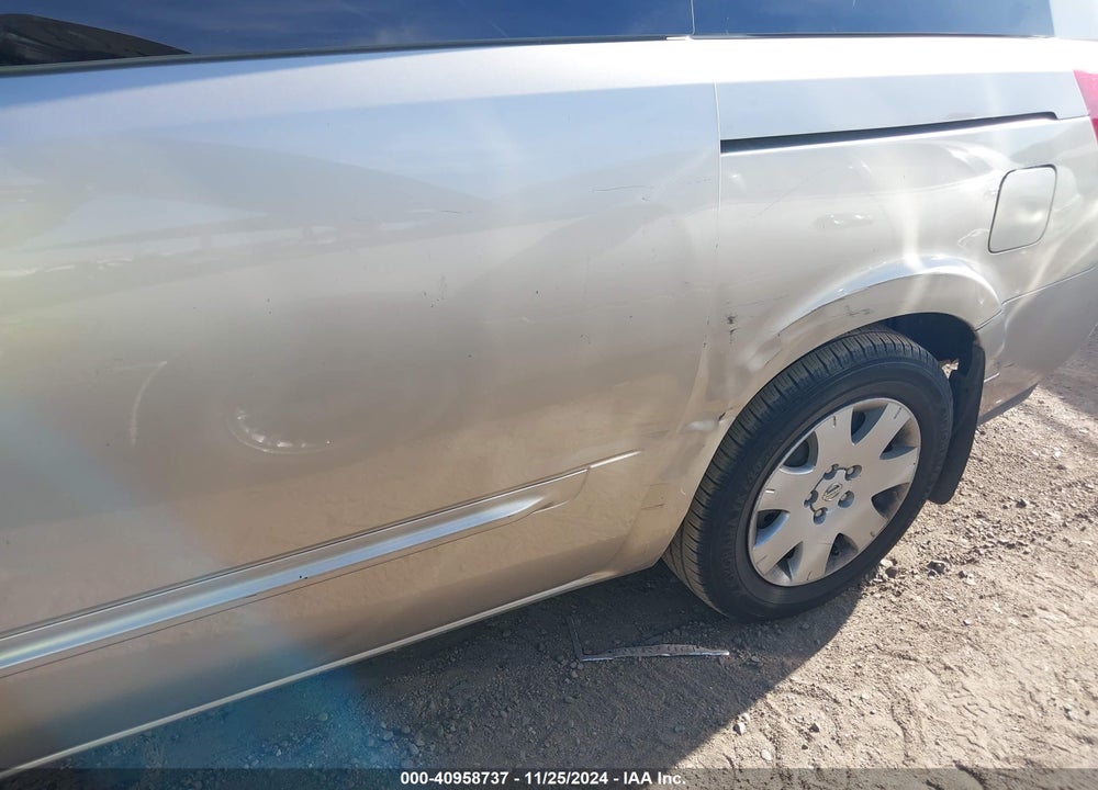 2005 NISSAN QUEST 3.5 VIN: 5N1BV28U25N126993