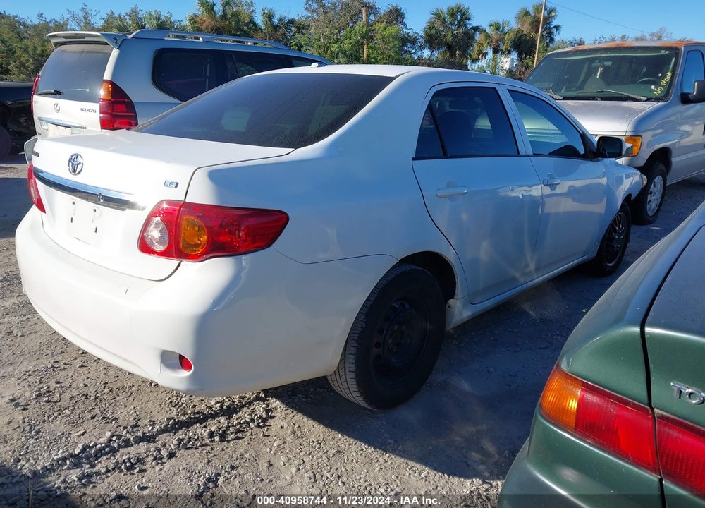 2009 TOYOTA COROLLA LE VIN: JTDBL40EX99049847