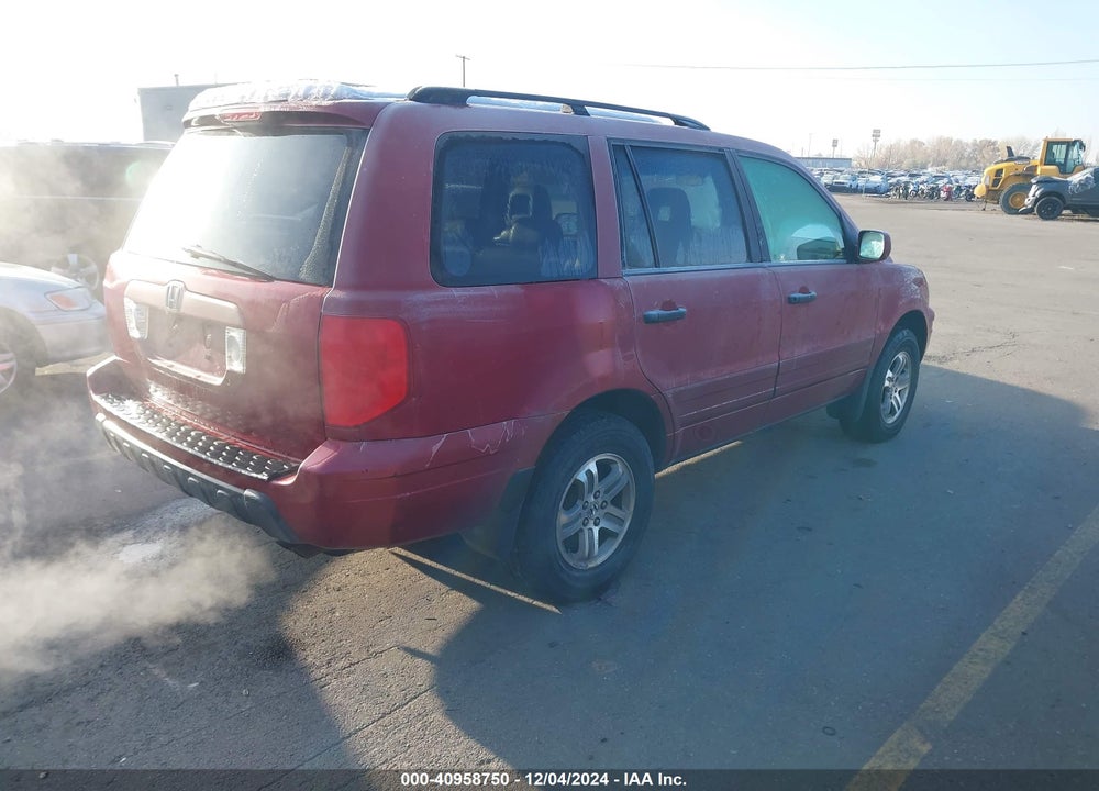 2003 HONDA PILOT EX-L VIN: 2HKYF18673H573694