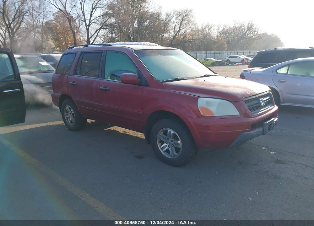2003 HONDA PILOT EX-L VIN: 2HKYF18673H573694
