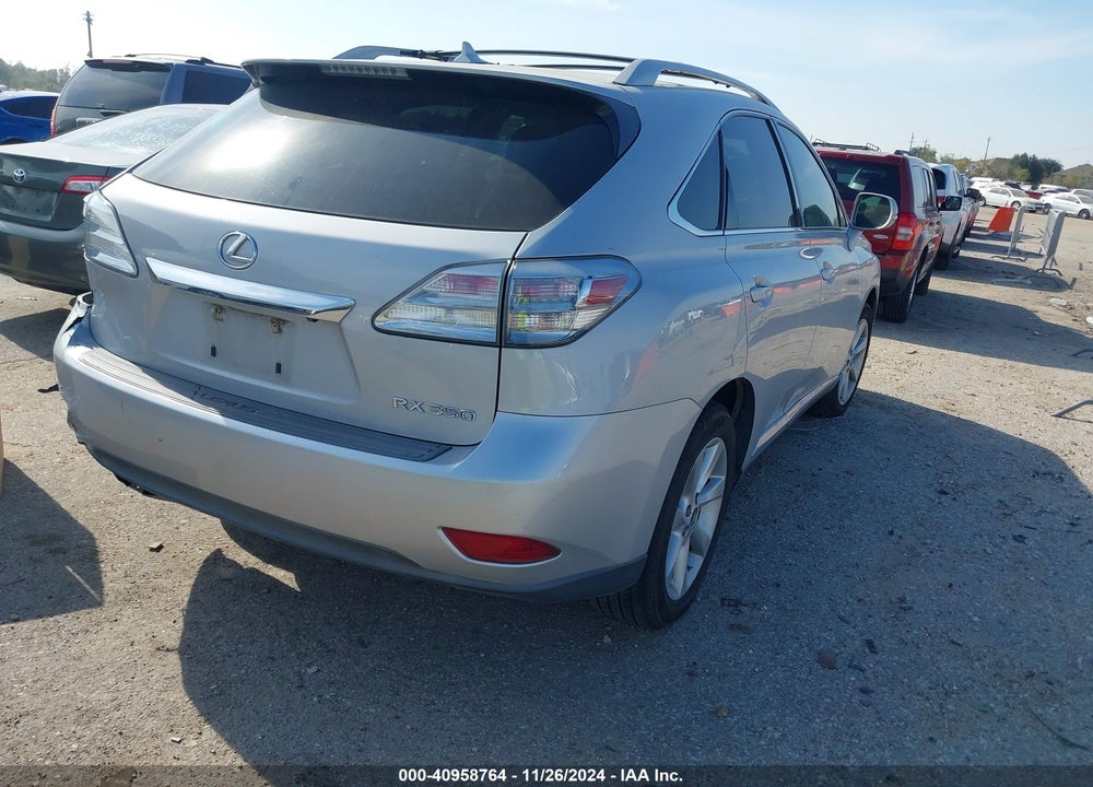 2011 LEXUS RX 350 VIN: 2T2ZK1BA0BC046025