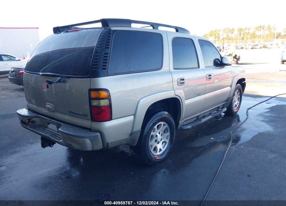 2004 CHEVROLET TAHOE Z71 VIN: 1GNEK13ZX4R315185