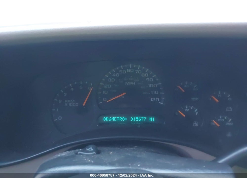 2004 CHEVROLET TAHOE Z71 VIN: 1GNEK13ZX4R315185