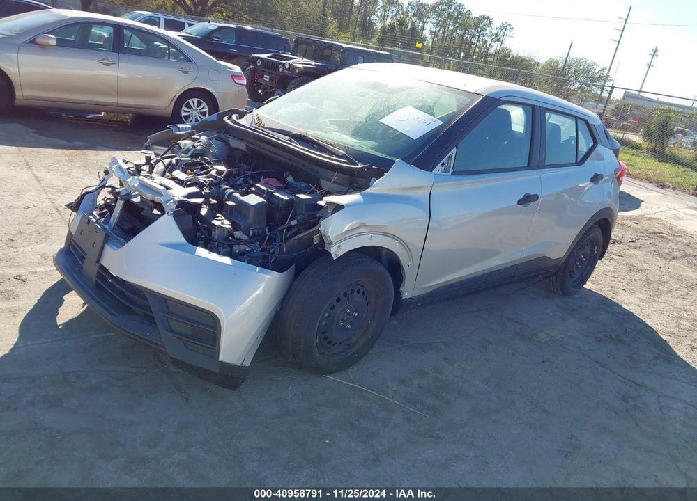 2020 NISSAN KICKS S XTRONIC CVT VIN: 3N1CP5BV9LL546725