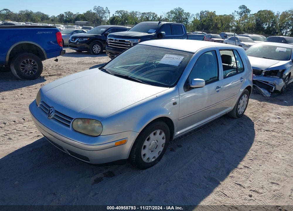 2003 VOLKSWAGEN GOLF GL 2.0L VIN: 9BWFK61J034026485