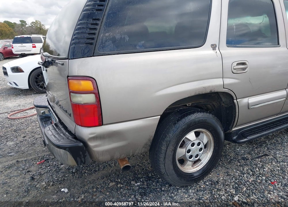2001 CHEVROLET TAHOE LT VIN: 1GNEK13T91J279124