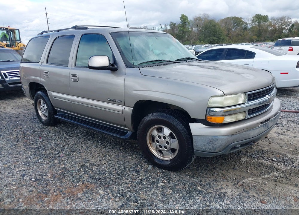 2001 CHEVROLET TAHOE LT VIN: 1GNEK13T91J279124
