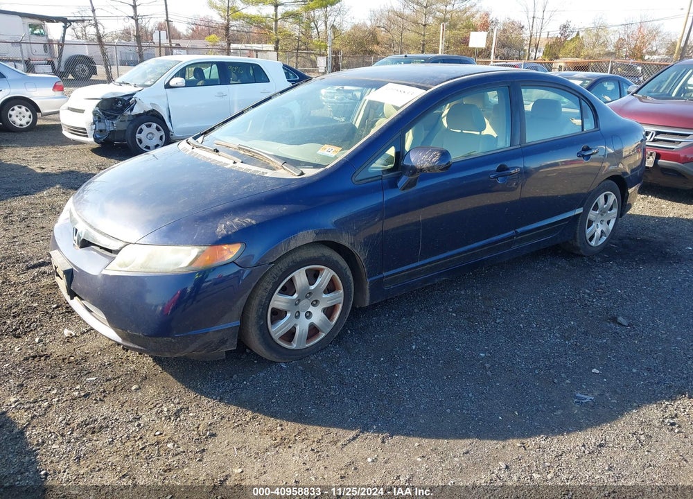 2006 HONDA CIVIC LX VIN: 1HGFA16586L027259