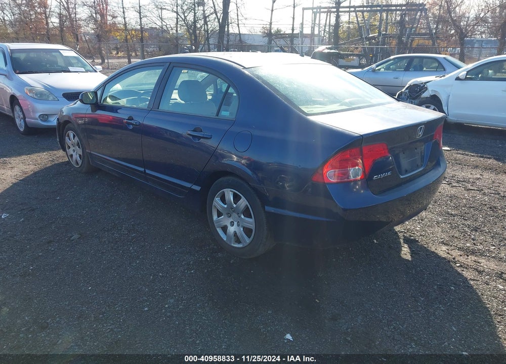 2006 HONDA CIVIC LX VIN: 1HGFA16586L027259