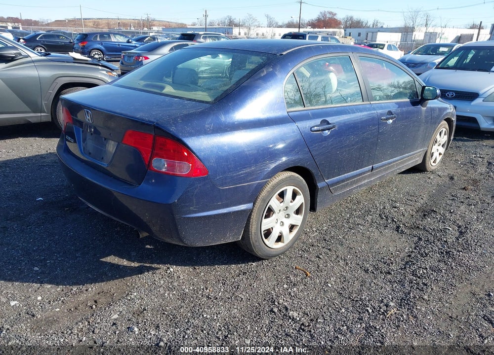 2006 HONDA CIVIC LX VIN: 1HGFA16586L027259
