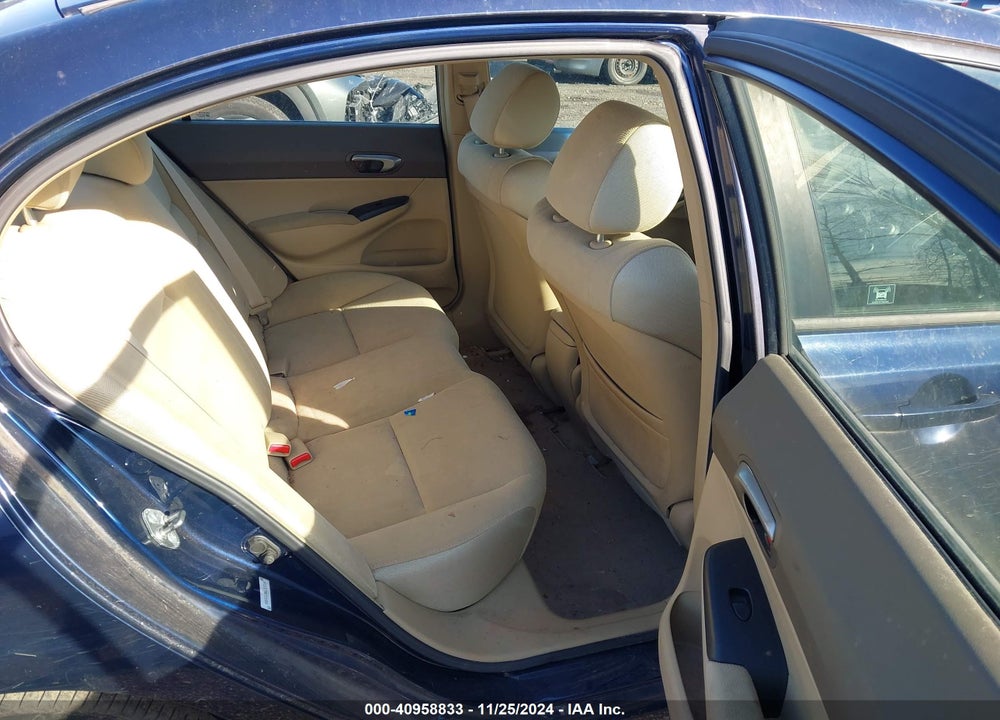 2006 HONDA CIVIC LX VIN: 1HGFA16586L027259
