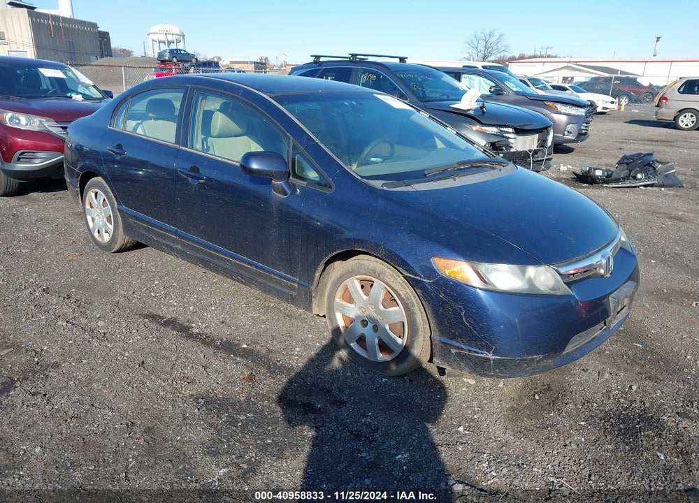 2006 HONDA CIVIC LX VIN: 1HGFA16586L027259